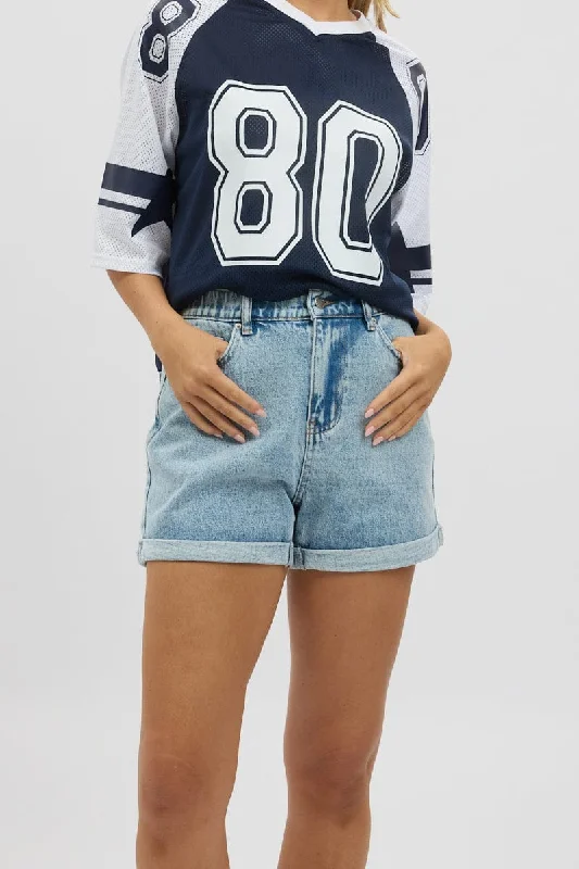 One Click Away from Big Savings!One Click Away from Big Savings!Denim Relaxed Shorts Elastic Waist One Click Away from Big Savings!One Click Away from Big Savings!Denim Relaxed Shorts Elastic Waist