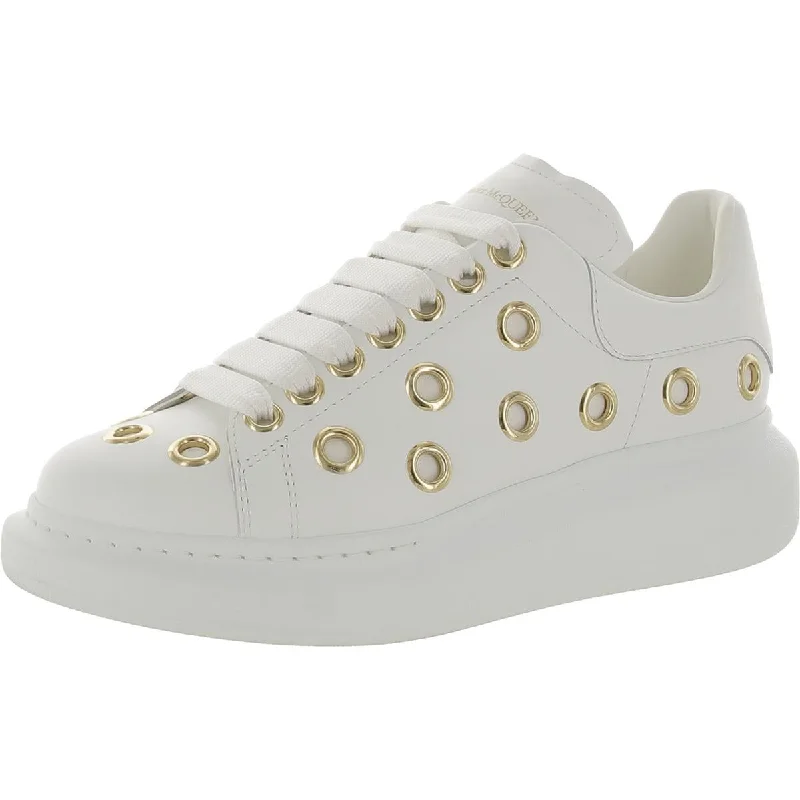 EYELET Womens Leather Casual And Fashion Sneakers