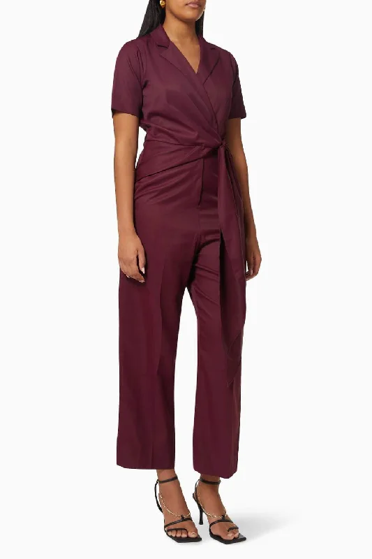 MELON JUMPSUIT MAROON