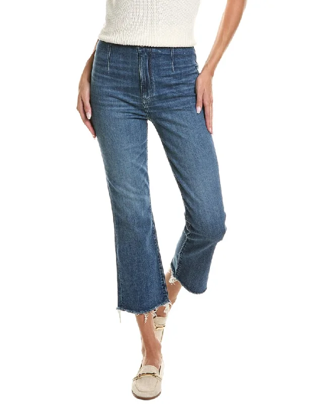 Hurry! While Supplies Last!Hurry! While Supplies Last!DAZE DENIM Shy Girl Darted High Rise Crop Flare Jean