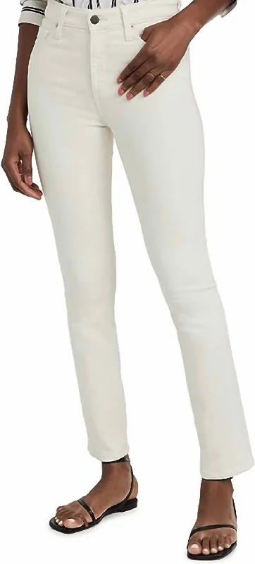 Don’t Wait – Shop Today!Don’t Wait – Shop Today!Mari Straight Leg Jeans In White Cream