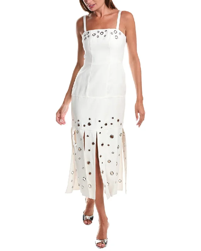 Your Shopping Spree Starts Here!Your Shopping Spree Starts Here!ALEXIS Stasia Linen-Blend Sheath Dress Your Shopping Spree Starts Here!Your Shopping Spree Starts Here!ALEXIS Stasia Linen-Blend Sheath Dress