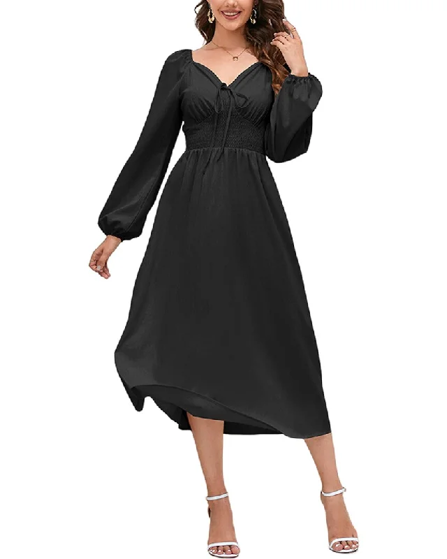 Huge Price Cuts Await!Huge Price Cuts Await!VERA DOLINI Midi Dress