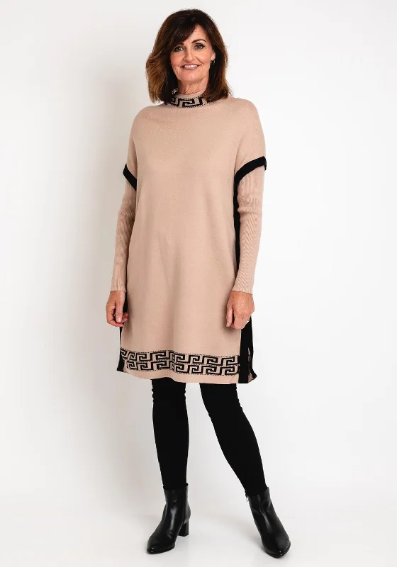 Price Drops You’ll Love!Price Drops You’ll Love!Serafina Collection Greek Print Mini Jumper Dress, Camel & Black Price Drops You’ll Love!Price Drops You’ll Love!Serafina Collection Greek Print Mini Jumper Dress, Camel & Black