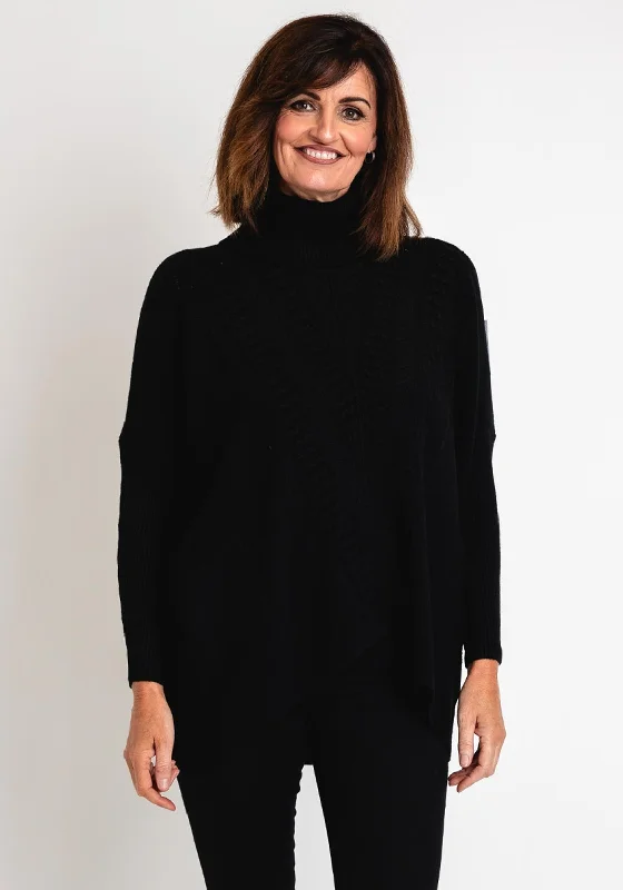Your Shopping Spree Starts Here!Your Shopping Spree Starts Here!Serafina Collection Cable Knit Jumper, Black Your Shopping Spree Starts Here!Your Shopping Spree Starts Here!Serafina Collection Cable Knit Jumper, Black