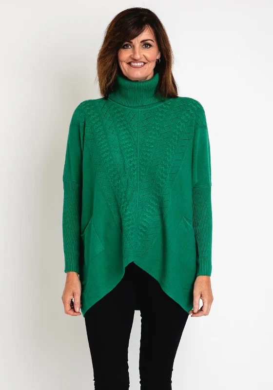 Your Chance to Save is Now!Your Chance to Save is Now!Serafina Collection Cable Knit Jumper, Green Your Chance to Save is Now!Your Chance to Save is Now!Serafina Collection Cable Knit Jumper, Green
