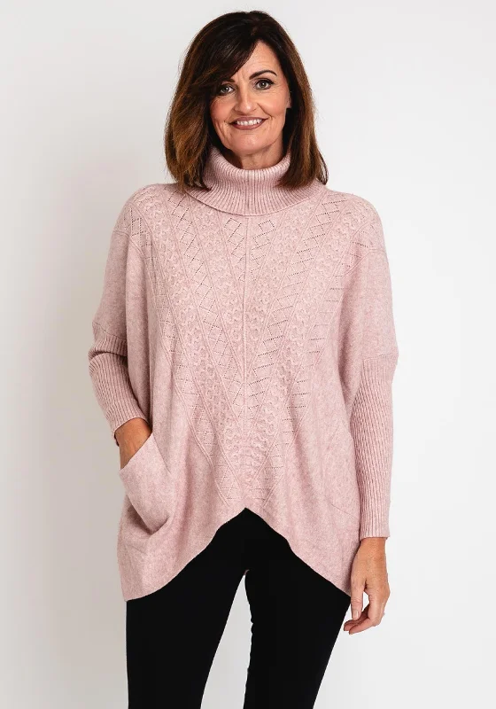 Amazing Prices You Can’t Resist!Amazing Prices You Can’t Resist!Serafina Collection Cable Knit Jumper, Blush Pink Amazing Prices You Can’t Resist!Amazing Prices You Can’t Resist!Serafina Collection Cable Knit Jumper, Blush Pink