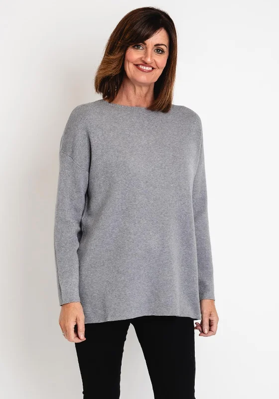 Find Your Perfect Deal Today!Find Your Perfect Deal Today!Serafina Collection Round Neck Knit Sweater, Grey