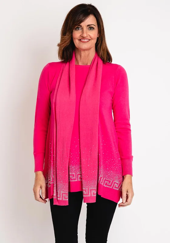 More Discounts, More Joy!More Discounts, More Joy!Serafina Collection Embellished Knit Sweater & Scarf Set, Pink More Discounts, More Joy!More Discounts, More Joy!Serafina Collection Embellished Knit Sweater & Scarf Set, Pink