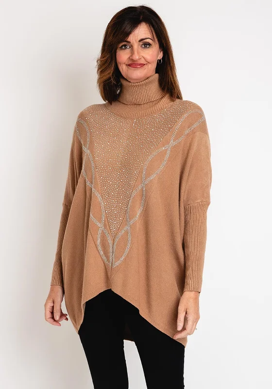 Unlock Huge Savings Now!Unlock Huge Savings Now!Serafina Collection Rhinestone Embellished Knit Sweater, Camel Unlock Huge Savings Now!Unlock Huge Savings Now!Serafina Collection Rhinestone Embellished Knit Sweater, Camel