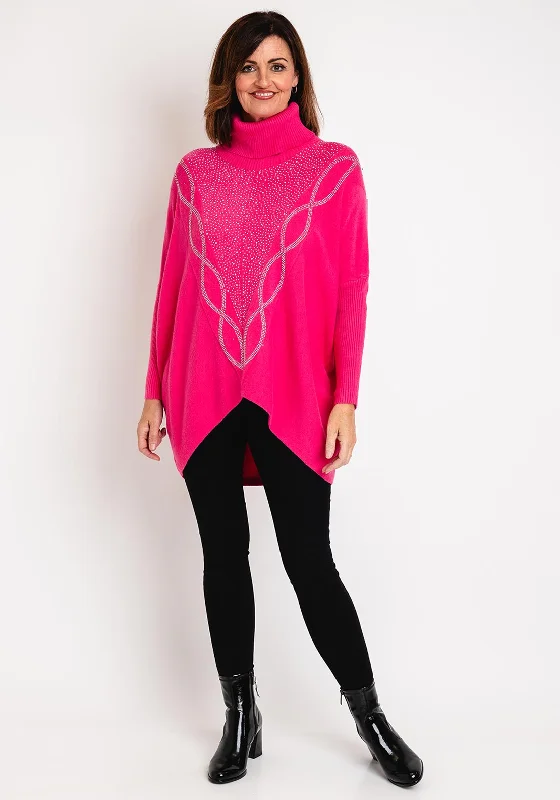 Bigger Savings, Better Shopping!Bigger Savings, Better Shopping!Serafina Collection Rhinestone Embellished Knit Sweater, Pink Bigger Savings, Better Shopping!Bigger Savings, Better Shopping!Serafina Collection Rhinestone Embellished Knit Sweater, Pink