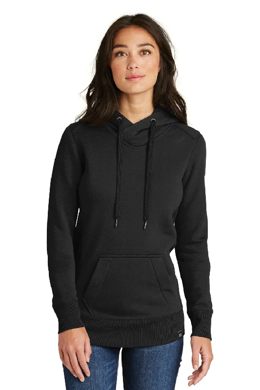 Shop Early, Save Big!New Era Womens Sueded French Terry Hooded Sweatshirt Hoodie - Black