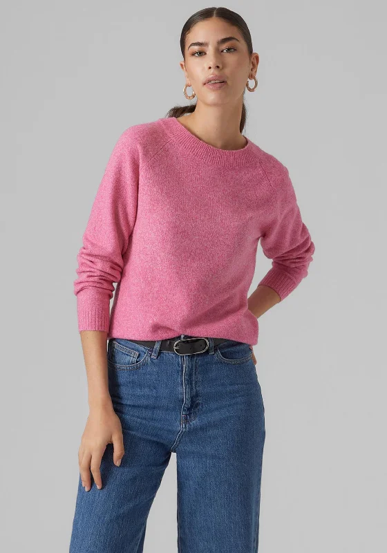 Unmissable Offers Await!Unmissable Offers Await!Vero Moda Doffy Soft Knit Jumper, Fuchsia Purple