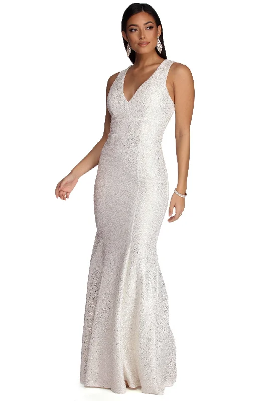 Special Discounts Inside!Special Discounts Inside!Avah Formal Boucle Mermaid Dress