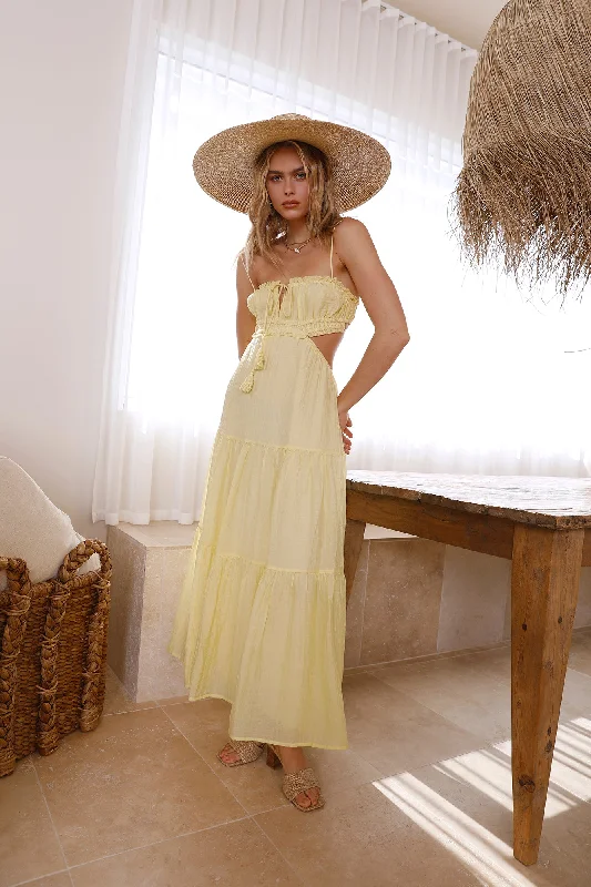 Huge Savings – Act Now!Huge Savings – Act Now!Heartbreaker Maxi Dress Yellow