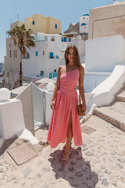 Save Money, Shop Happy!Save Money, Shop Happy!HELLO MOLLY Walks By The Sunrise Maxi Dress Coral Save Money, Shop Happy!Save Money, Shop Happy!HELLO MOLLY Walks By The Sunrise Maxi Dress Coral