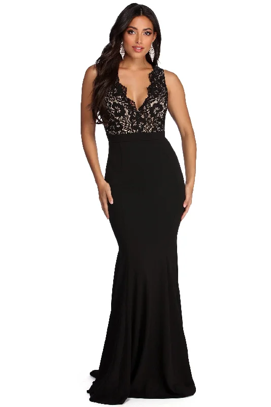 Your Dream Deal is Here!Your Dream Deal is Here!Marlee Formal Lace Mermaid Dress