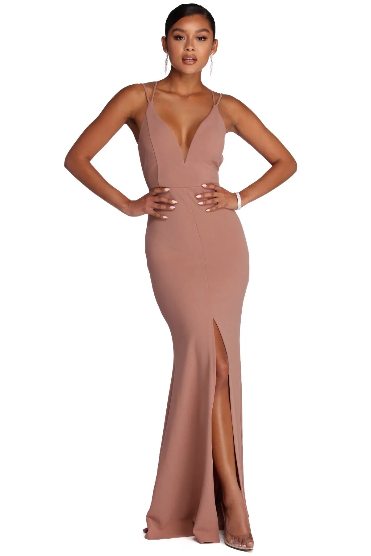 Your Wallet Will Thank You!Your Wallet Will Thank You!Vicky Plunging V Formal Dress