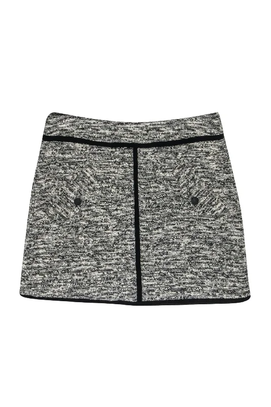 Buy One, Get One Free!Buy One, Get One Free!Rag & Bone - Ivory & Black Tweed Miniskirt w/ Front Pockets Sz 2