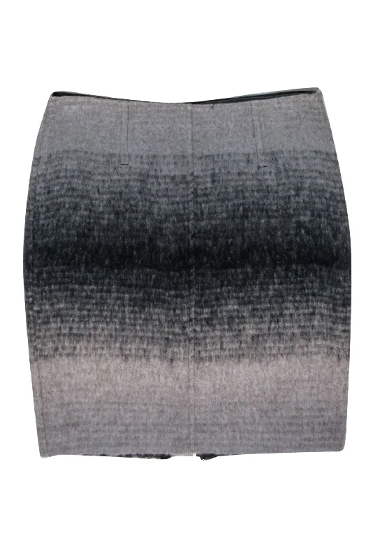 Special Discounts Inside!Special Discounts Inside!Trina Turk - Grey & Black Ombre Mini Skirt Sz 8 Special Discounts Inside!Special Discounts Inside!Trina Turk - Grey & Black Ombre Mini Skirt Sz 8
