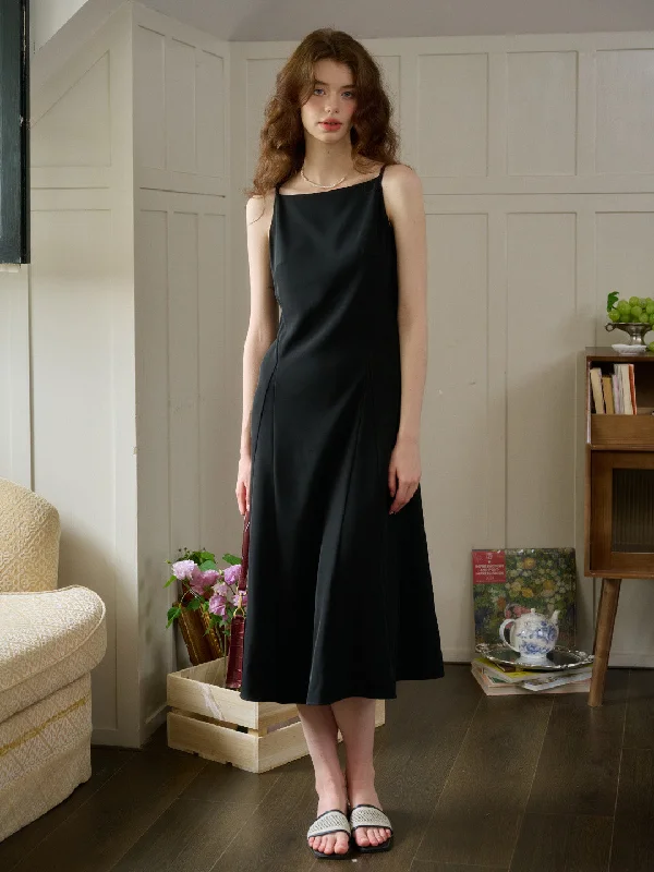Exclusive Savings This Week!Exclusive Savings This Week!Cataleya Elegant Square Neck A-Line Sling Dress