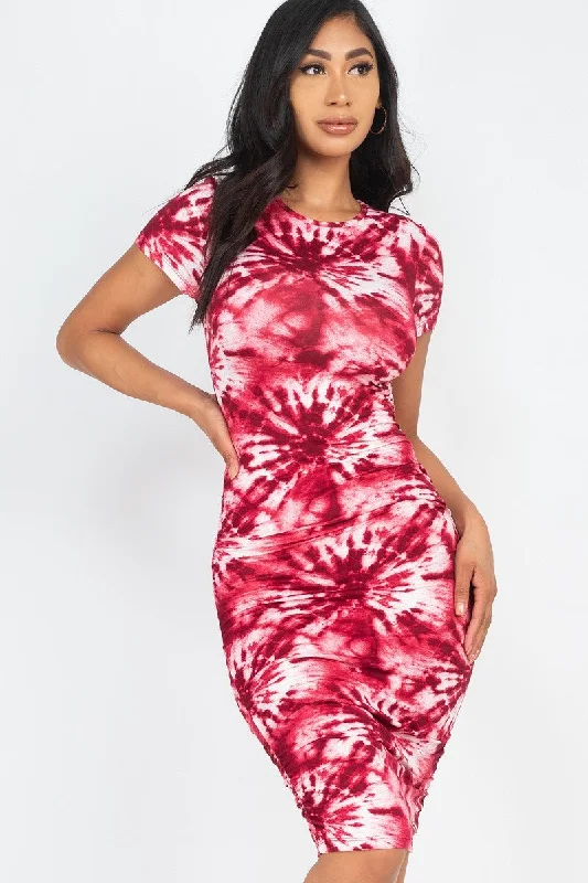 Save More with Every Purchase!Save More with Every Purchase!Tie-dye Printed Dress