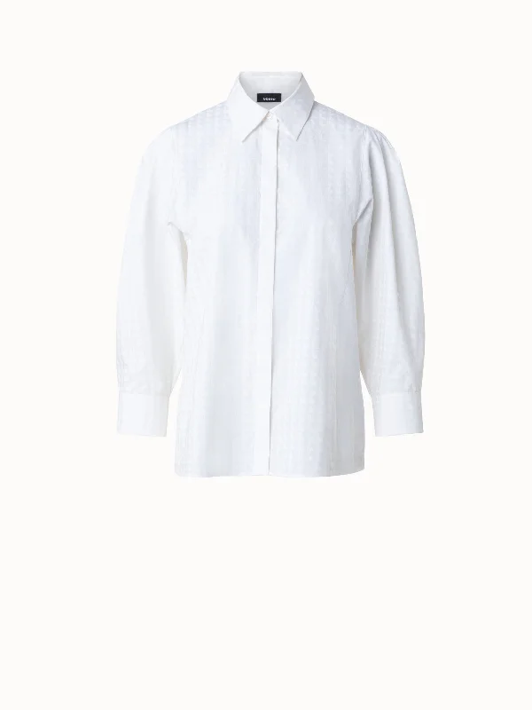 Shop Early, Save Big!Shop Early, Save Big!Cotton Poplin Blouse with Tonal Emma Print