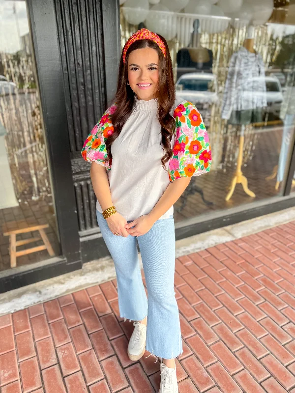 Unbeatable Prices!Unbeatable Prices![THML] Spring Garden Top