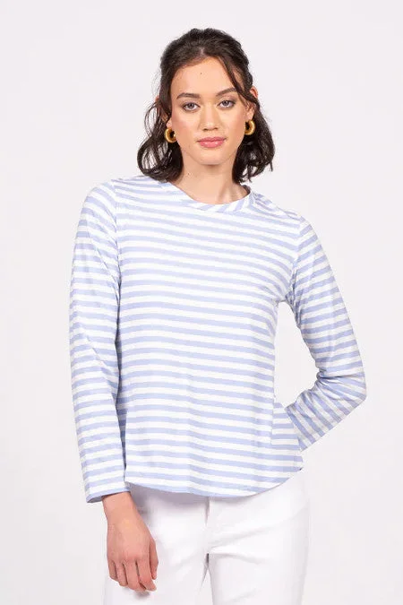 Buy More, Save More!Buy More, Save More!Wilson Trollope - Emilia Top L/S, Periwinkle Stripe