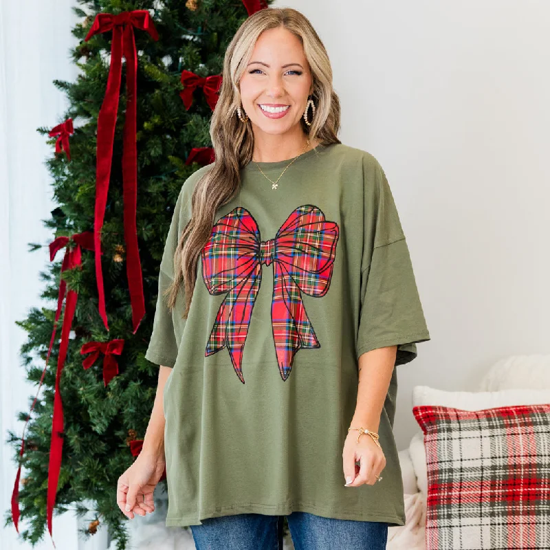 Your Dream Deal is Here!Your Dream Deal is Here!Wrapped With Love Boyfriend Tee, Moss Your Dream Deal is Here!Your Dream Deal is Here!Wrapped With Love Boyfriend Tee, Moss